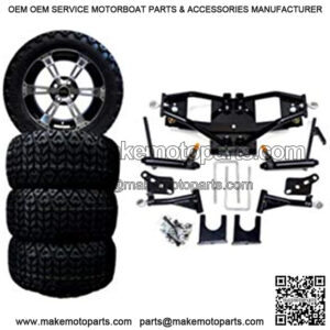 3G 6" Lift Kit Combo for Club Car DS Golf Carts 2004+ with 14" Colossus