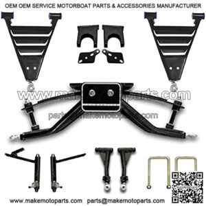 Club Car DS 6" HD Lift Kit (Years 1982-2003.5 w/Metal Dust Covers)