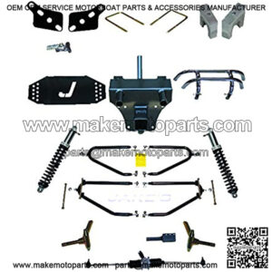 Club Car Precedent (04-Up Golf Cart) Long Travel Lift Kit with Front Independent Suspension