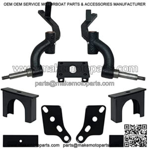 Lift Kit, 3" Drop Spindle, Club Car DS Gas & Electric 03.5+