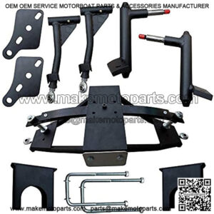 Auto Express 6" Double A-Arm Lift Kit for Club Car Golf Cart Precedent 2004+ Electric and Gas