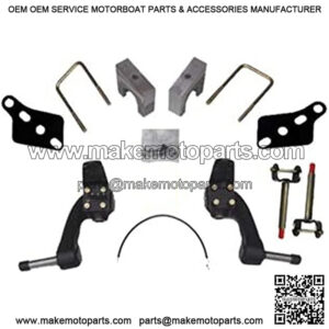 6" Spindle Golf Cart Lift Kit for Club Car Precedent Golf Cart 2004-Up