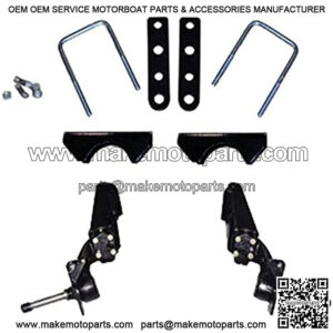 Club Car DS/Carryall/Turf Spindle Lift Kit (for Gas Golf Carts with Factory Front Mechanical Brakes)