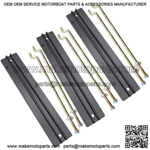 Golf Cart Battery Hold Down Plate, Rods, Washers & Nuts,for Club Car DS and Carryall Electric 1998-2005