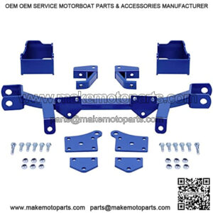 Tuningsworld 6" Drop Axle Lift Kits with Rear Seat Kit Arm Rest Set for EZGO Golf Cart Electric TXT Model 1994.5-2001.5