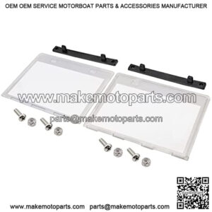 Golf Cart Transparent Hinged Message Holder for Club Car Models