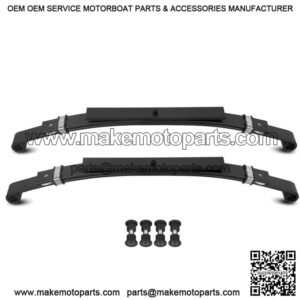 2 Rear Leaf Heavy Duty Springs For Club Car DS Golf Cart 1981+