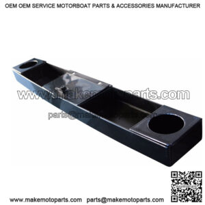 Carbon Fiber Golf Cart Dash Organizer Beverage Tray Universal Fit