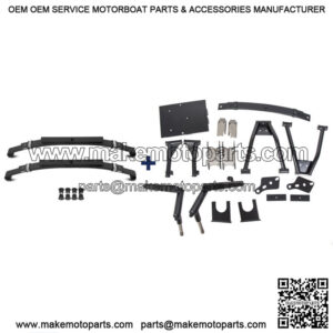 For 1982-2003 Club Car DS Golf Cart 6" A-Arm Lift Kit & Rear Leaf Springs