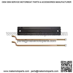Golf Cart Battery Hold Down Plate and Rod kit for Club Car DS and Carryall Electric 1998-2005,OEM 101090801,1013683
