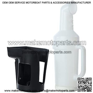 Golf Cart No Drilling Sand Bottle with Base for Club Car Filler Sand Bottle Assembly OEM# 105284001/103451301