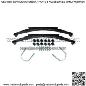 Club Car DS Heavy Duty Golf Cart Rear Leaf Spring Complete Kit Fits 1982 and Up