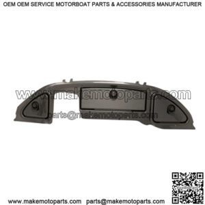 Club Car Precedent Golf Cart Carbon Fiber Dash with Locking Doors 2008.5 and Up