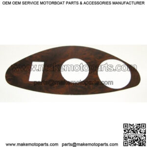 EZGO RXV Freedom Woodgrain Key Switch Cover Plate