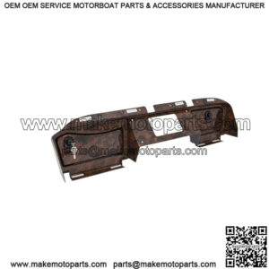 EZGO RXV (2016-Up) Regal Burl Dash Cover with Locking Doors