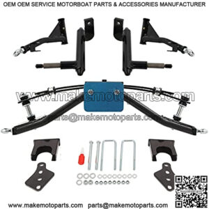 Golf Cart Lift kits for Club Car Precedent 2004-up Electric or Gas??6 inch Heavy Duty A-Arm Lift Kit Match with Tires Below 23" (Club car Precedent)