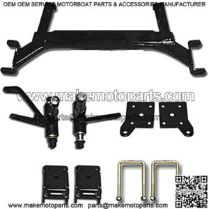 EZGO TXT 5" Drop Axle Golf Cart Lift Kit (Fits 2001.5-2013 Electric Models)