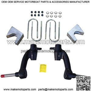 EZGO RXV Golf Cart Lift Kit | 6 Inch Spindle Lift | Compatible with 2014-2021 Electric Models