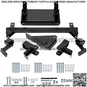 4" Block Lift Kit Compatible with Yamaha Golf Cart G29 Drive Model New Heavy Duty Steel Hard Black