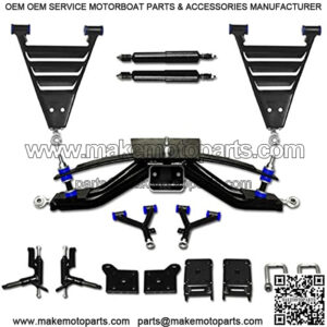 EZGO RXV Golf Cart 6 Inch Heavy Duty A Arm Lift Kit | Compatible with 2008-2013.5 Gas & Electric Models