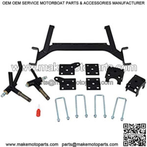 EZGO TXT 5 inch Drop Axle Golf Cart Lift Kit (Fits 2001.5-2013 Electric Models)