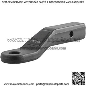 45340 Forged Trailer Hitch Ball Mount, Fits 2-Inch Receiver, 17,000 lbs, 1-1/4-Inch Hole, 2-In Drop, 1-Inch Rise