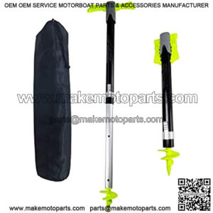 SuperSport Boat Anchor Patent Pending Design Protects Watercraft at Beach, Sandbar, or in Shallow Water Boat Anchors, Pontoons, or PWC. Adjusts 29"-48" w/Case.