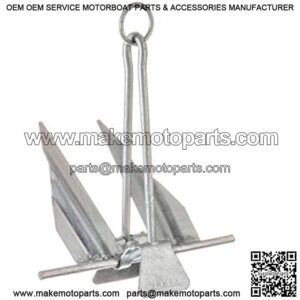 Seachoice Utility Anchor with Slip Ring Shank ?C Hot-Dipped Galvanized Steel or PVC Coated ?C Multiple Sizes
