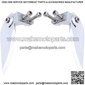 55x21mm RC Model Boat Water Knife Turn Fins Set for 60-75cm Electric / Nitro Power Remote Control Boats Parts