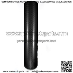 Black True R Carbon Fiber Vinyl Wrap Roll with Air Release Technology (3ft x 5ft)