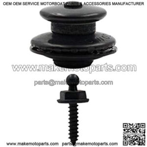 5 Sets Black Boat Canvas Snaps Fastener Upper Part and Lower Part Chrome Plated Brass for Boat RV Canvas Canopies Yacht Guitar Strap