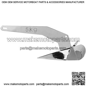 1Pc 316 Stainless Steel Boat Anchor High Strength Winch Boat Anchor Kit for Ship Boat/Yacht Parts