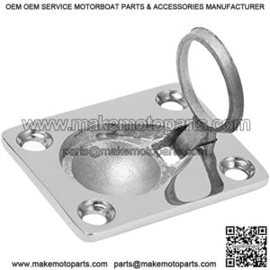 Boat Pull Flush Lift, 316 Stainless Steel Corrosion Resistance Flush Mount Lifting Ring Pull Handle for Boat Boat/Yacht Spare Parts