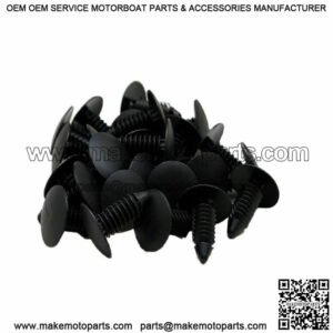 Golf Cart- Black Plastic Christmas Tree Plugs (100 Count)