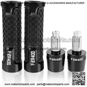 Motorcycle 7/8" 22mm for Y&AMAHA FZR400 1988 1989 1990 2001 2009 2015 2019 FZR 400 Motorcycle Anti-Skid Handles Grips Grips Handlebar Cap