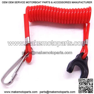 Boat Engine 353068210 353-06821-0 353068210M Kill Stop Switch Safety Lanyard Cord for Tohatsu & for Nissan Outboard Motor NS F 2.5HP-140HP, 823054 823054Q for Mercury Mercruiser Quicksilver