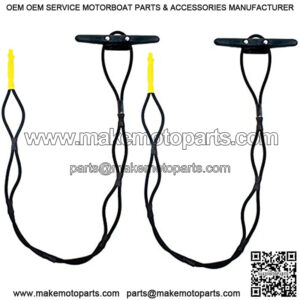 Boaton Boat Bungee Dock Lines, Quick and Easy Tying Boat Together Or Rafting, Perfect for Temporary Docking, Adjustable Fender Lines