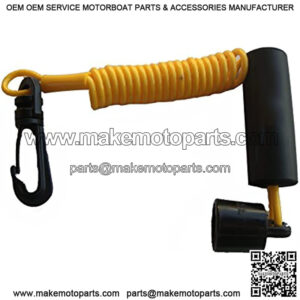 Sea Doo BRP Dess Key Switch Floating Lanyard Tether Yellow RFI DI All