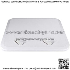Boat Parts Yacht Deck Lid,Deck Plate,Square Deck Hatch Lid Yacht RV Boat Accessories 460x510mm/18.1x20.1in RE-460-510