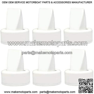 Maymom 6 Count Duckbill Valves for Spectra S1 Spectra S2 Spectra 9 Plus. Not Original Spectra Pump Parts Replace Spectra Duckbill Valve Not Original Spectra S2 Accessories Work w Spectra (White)