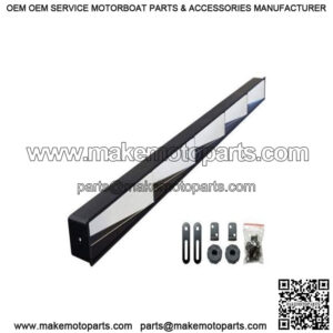 Universal 5 Panel Golf Cart Mirror W/ Bracket Instructions Mounting Hardware