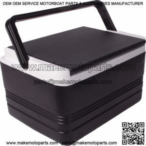 12 Pack Black Golf Cart Cooler Universal Fit For EZGO Yamaha and Club Car