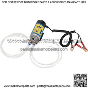 Quick Oil Change Pump, DC 12V 100W Oil Diesel Fluid Pump Extractor Transfer Pump & Tubes Kit for Car, Boat, Motorbike, Truck, RV, ATV and Other Vehicles