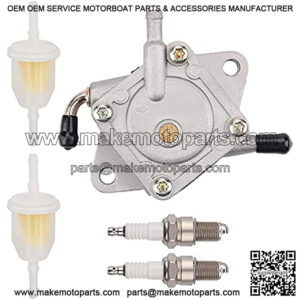 1014523 Fuel Pump Replacement for Club Car Gas Golf Cart DS & Precedent from 1984 to present 290FE & 350FE Kawasaki Engines