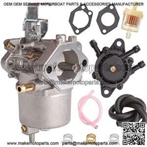 Carburetor Fuel Pump kit for Club Car DS & Precedent, Turf, Carryall 1998-2018 Golf Cart with FE290 Engines, Replace OEM 1016438, 1016439, 1016440, 1016441, 1016478, 101805601, 101905601, 17561