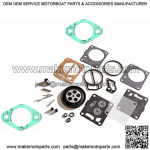 GTX GSX Genuine Mikuni Twin Carb Carburetor Rebuild Kit & Base Gaskets