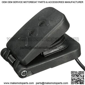 Foot Throttle Accelerator Throttle Speed Control Pedal Fit for Electric Bike Scooter Quad Boat Go Cart Motorcycle Parts