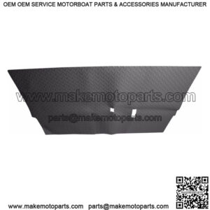 Black Diamond Plate Golf Cart Floor Mat for Club Car DS - 1982-Up