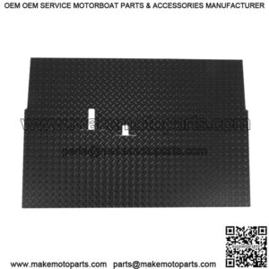 Club Car DS Golf Cart Rubber Diamond Plate Black Floor Mat