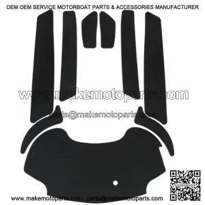 Hydro-Turf jet ski mats for Yamaha FX SHO 2008-2011, FX HO 2010-2011, FZR and FZS 2009-2016 (Black Molded Diamond)